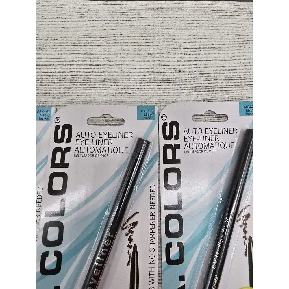 L.A. Colors Auto Eyeliner BAE441 BLACK/BROWN Smudge Proof Long Lasting New